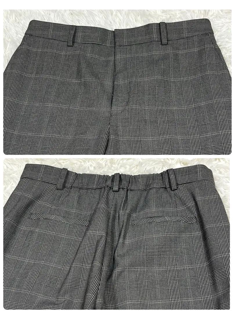 美品✨AOKI グレンチェックダブルジャケットパンツセットアップスーツ Lサイズ