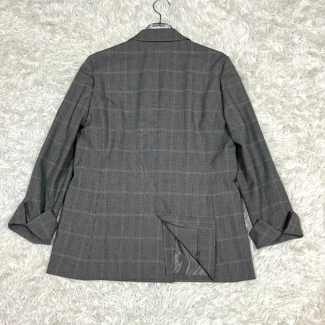 美品✨AOKI グレンチェックダブルジャケットパンツセットアップスーツ Lサイズ