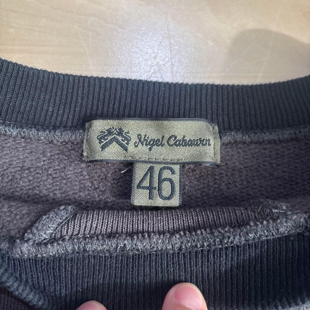NIGEL CABOURN 20.5oz プルオーバースウェット