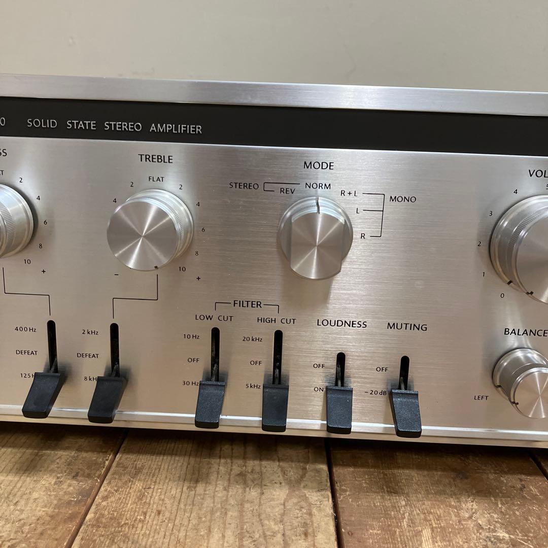 D-1 昭和レトロ オンキョー インテグラ A-755 mkII/70 アンプ