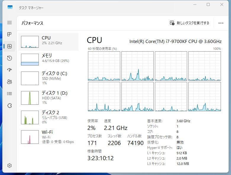 i7-9700KF 新品ケース RED-LED Win11 Office2024