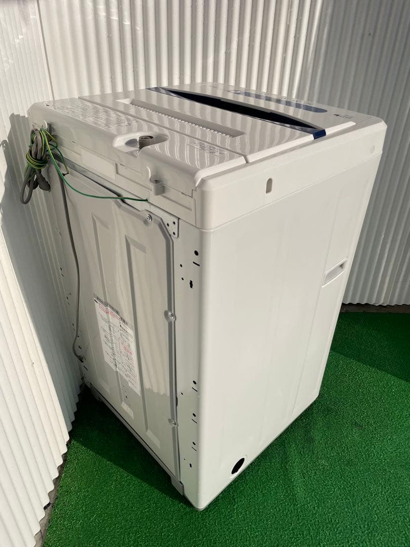 896 ヤマダ 風乾燥機能付き 5kg洗濯機 ホワイト コンパクト 一人暮らし