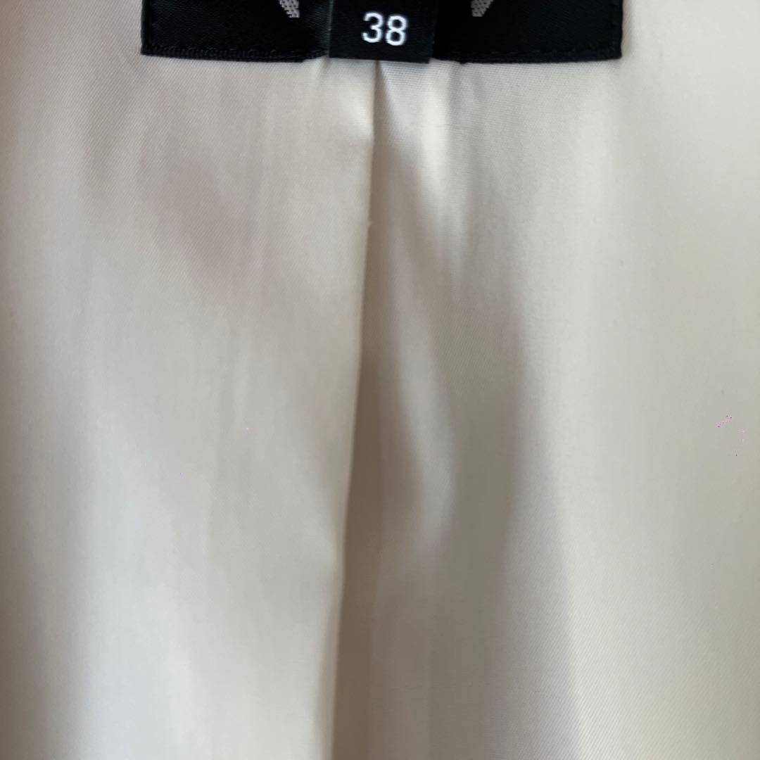 INDIVI インディヴィ ストレッチノーカラージャケット&テーパードパンツ