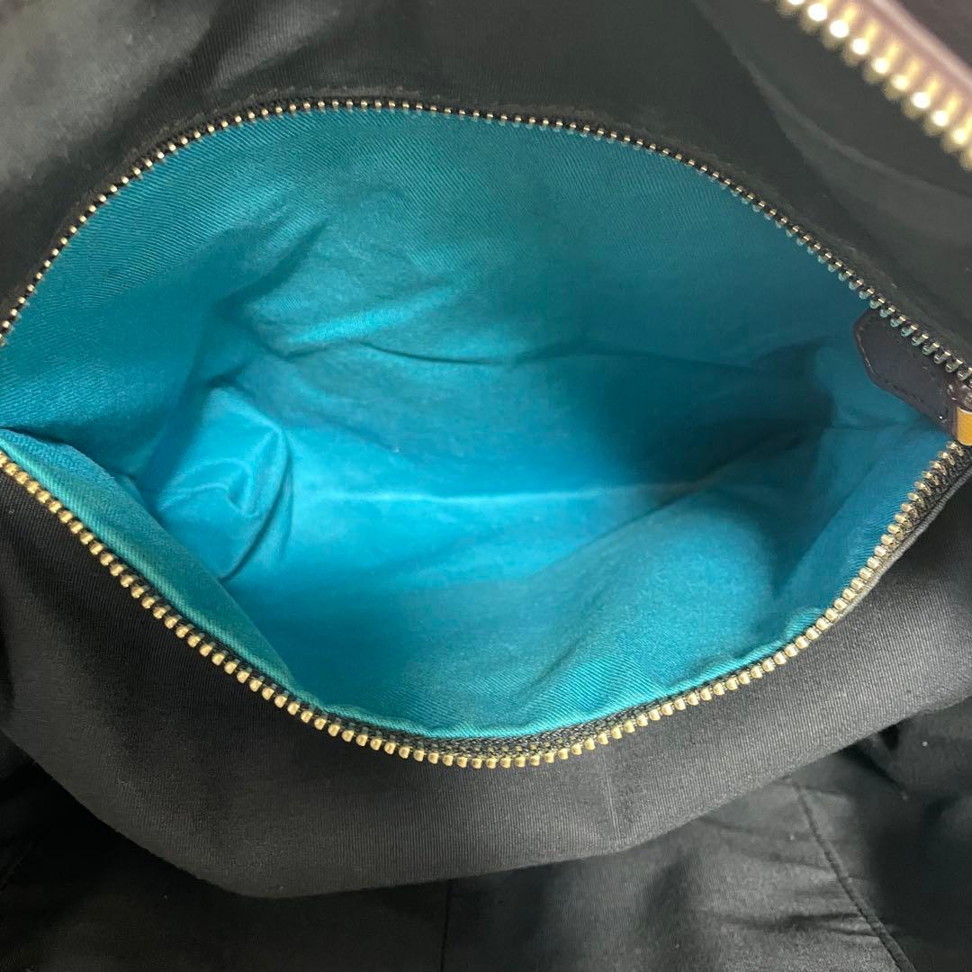 美品⭐️ポールスミス トートバッグ マルチストライプ シボ革 ブラウン A4