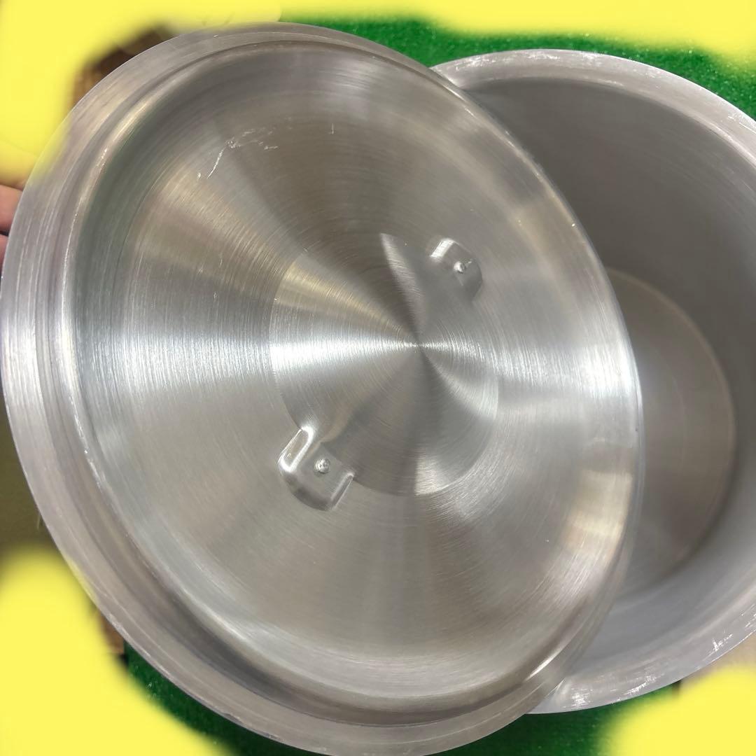 アルミ 寸胴鍋 蓋付き