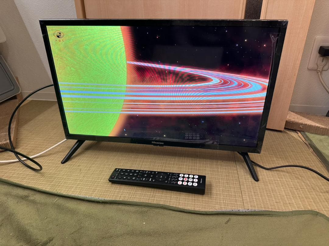 25年極々美品!ハイセンス hisense 24型　スマートテレビ 24YR4A