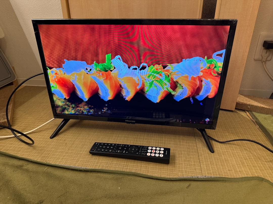 25年極々美品!ハイセンス hisense 24型　スマートテレビ 24YR4A