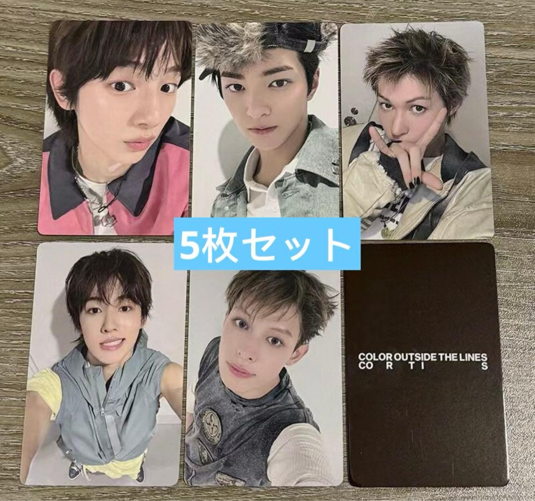 cortis 1st 一直娱yizhiyu4.0ラキドロトレカ5枚セット