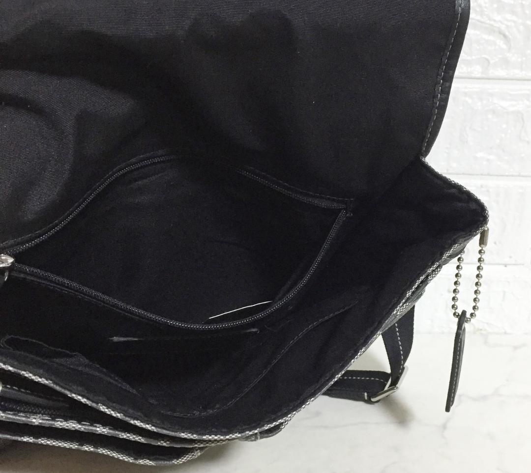 no32053 コーチ F70590 ヘリテージストライプ ショルダー バッグ