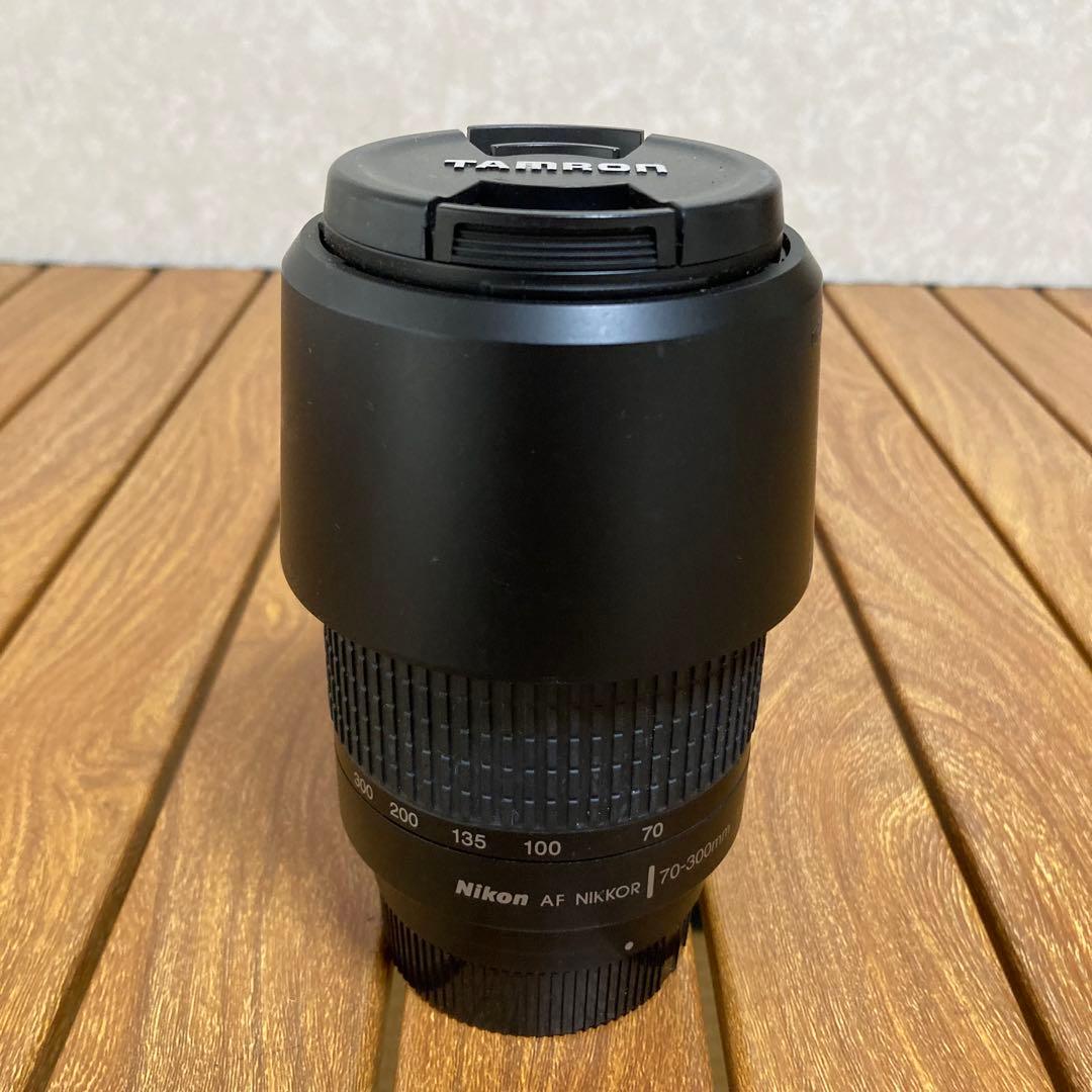 Nikon望遠レンズ AF NIKKOR 70-300mm F4-5.6G 黒色
