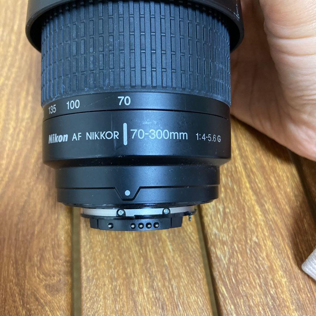 Nikon望遠レンズ AF NIKKOR 70-300mm F4-5.6G 黒色