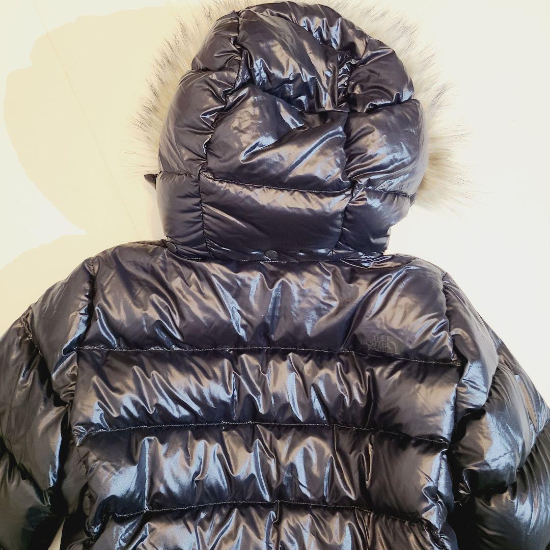 ノースフェイス　エクスプローラヌプシコート　ロングダウン　ブラック　大きいサイズ