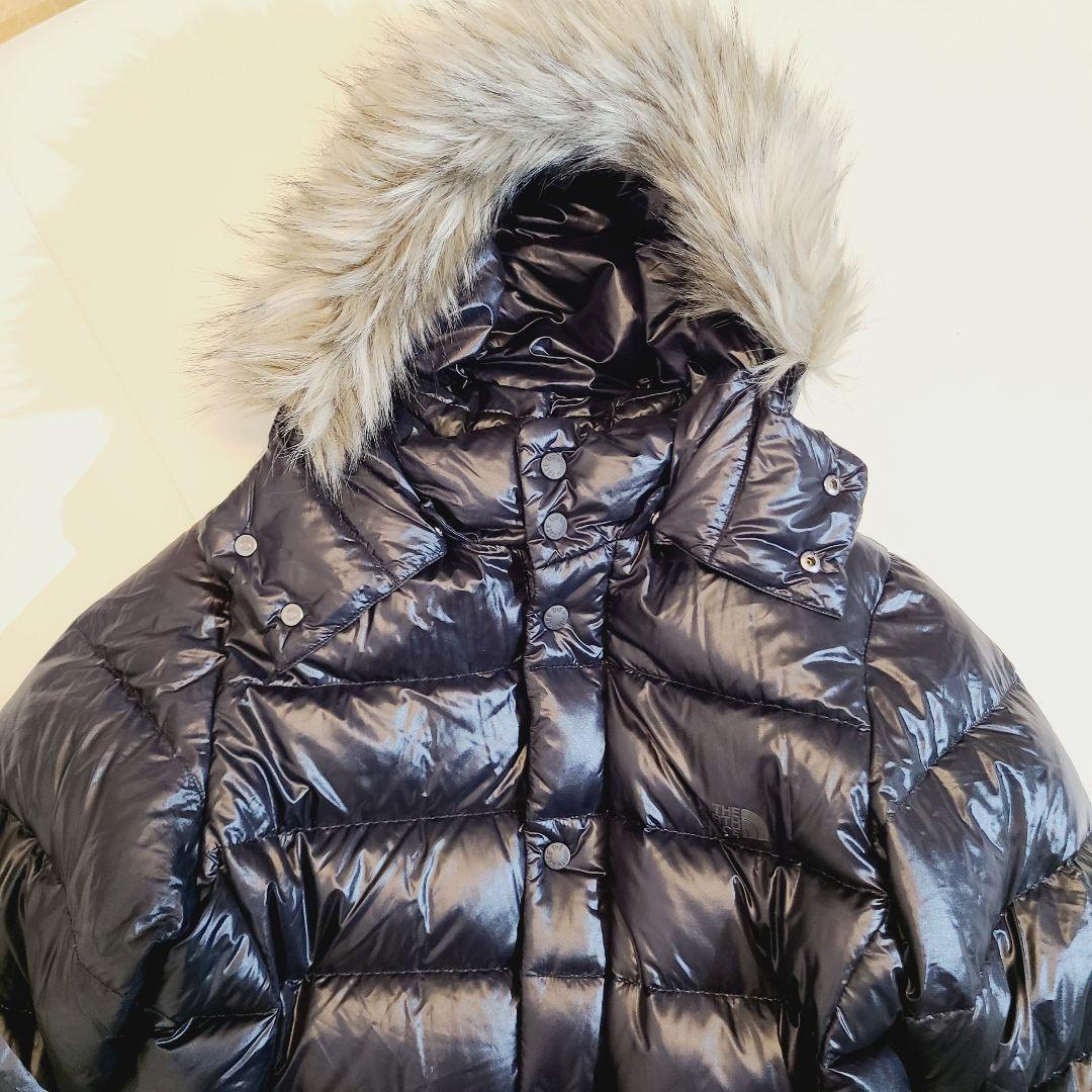 ノースフェイス　エクスプローラヌプシコート　ロングダウン　ブラック　大きいサイズ