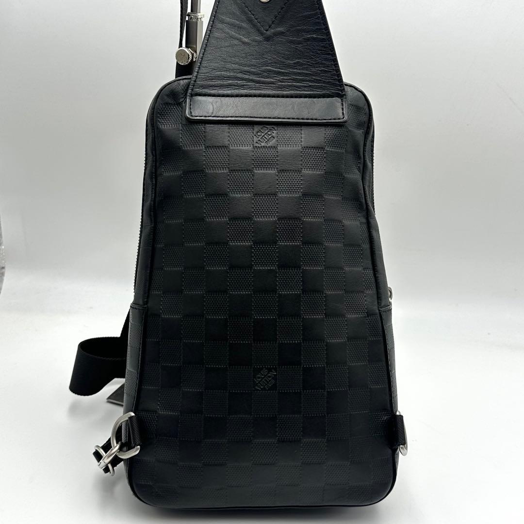 ルイヴィトン N41720 スリングバッグ ダミエアンフィニ ブラック