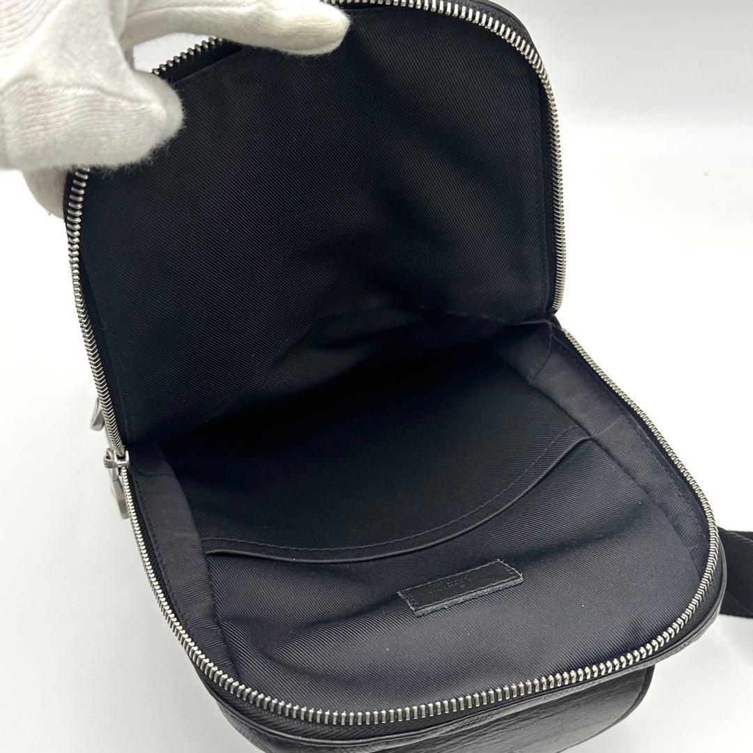 ルイヴィトン N41720 スリングバッグ ダミエアンフィニ ブラック