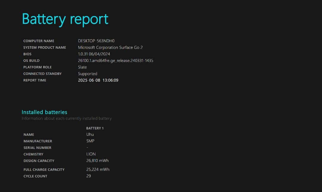 Surface Go2 STQ-00012（キーボード付）