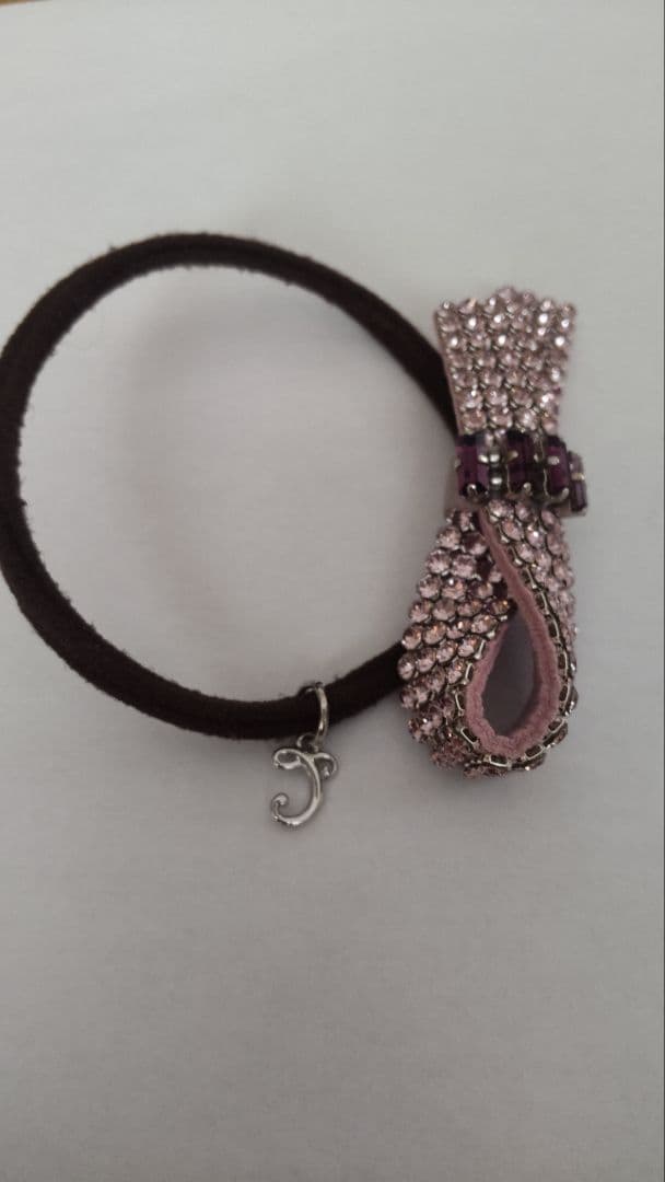 コンプレックスビズ クリスタルメッシュパヴェポニー