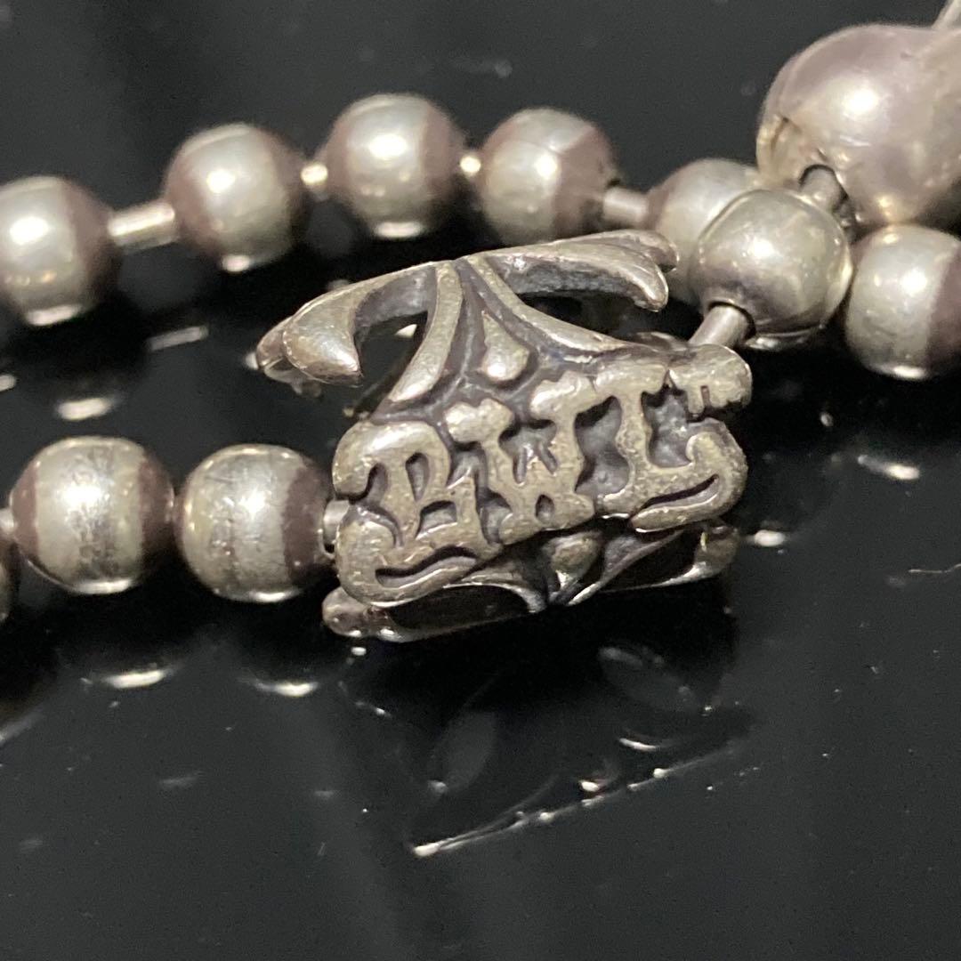 BWL ビルウォールレザー　ボールチェーン　ブレス