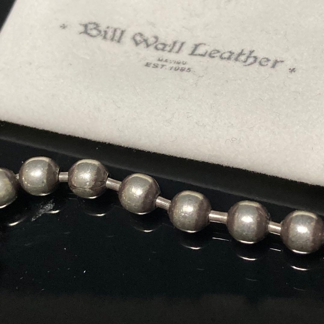 BWL ビルウォールレザー　ボールチェーン　ブレス