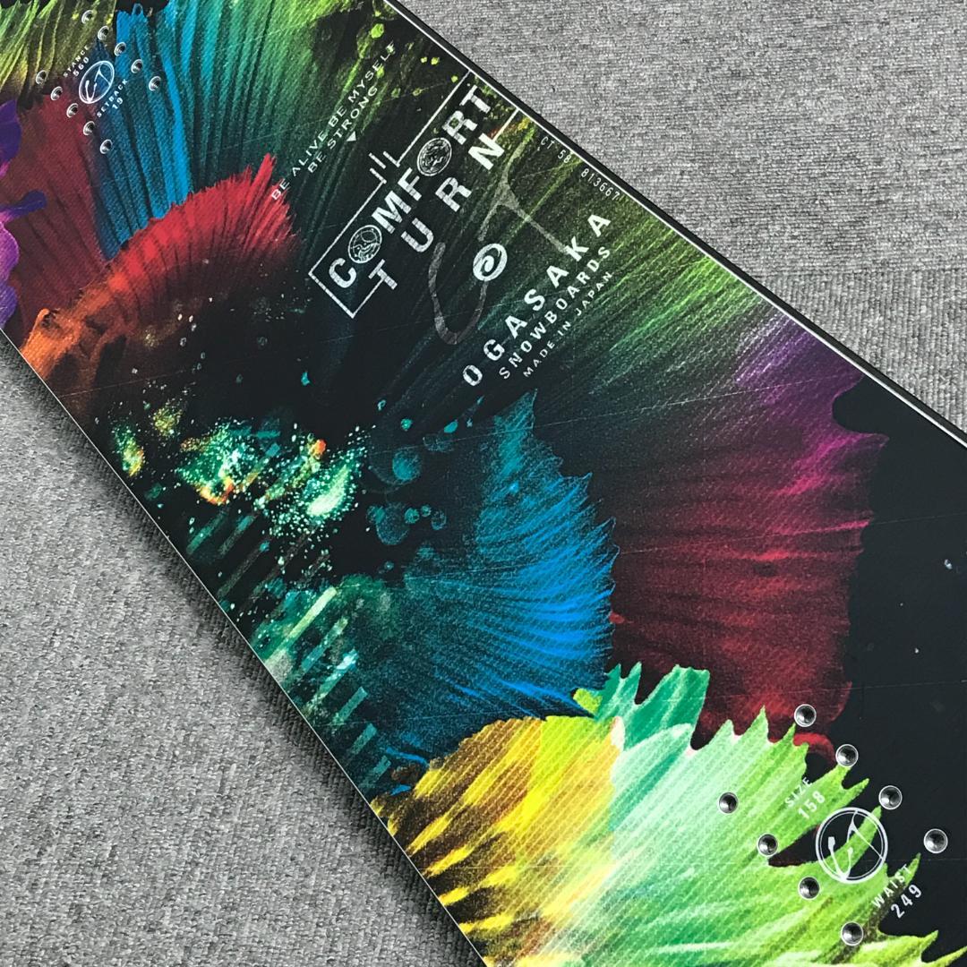 極美品■2回使用のみ■OGASAKA CT 158cm メンズ スノーボード