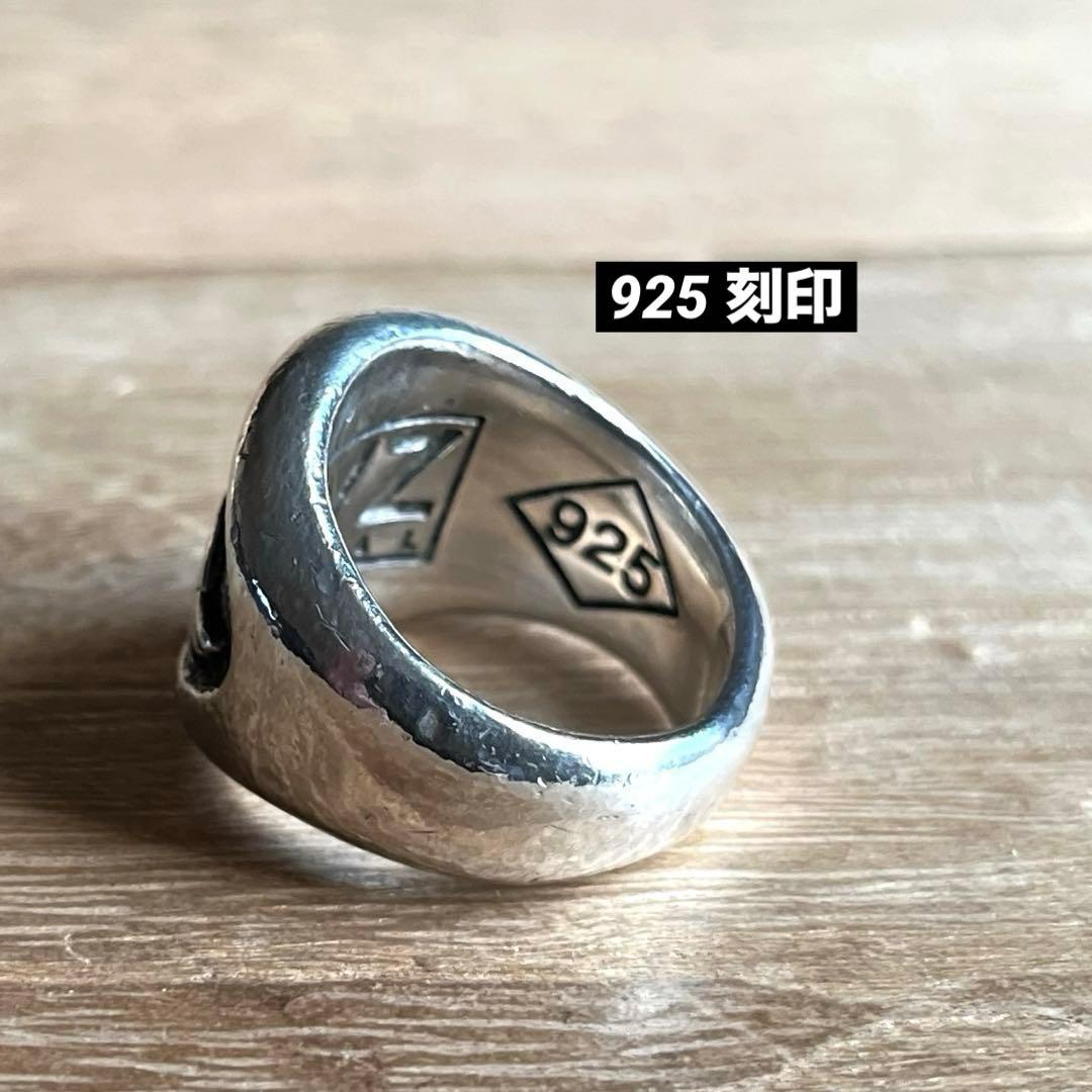 ヴィンテージ L.V.Z L SILVER リング 約20号位