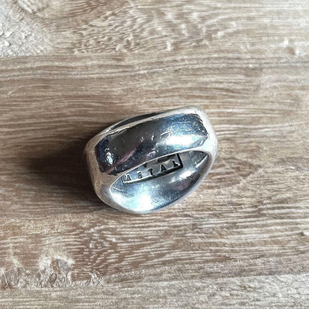 ヴィンテージ L.V.Z L SILVER リング 約20号位