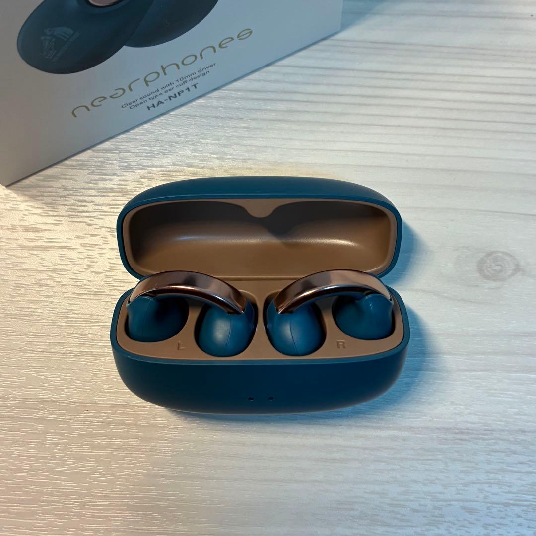 Victor ワイヤレスイヤホン HA-NP1T ティールブルー