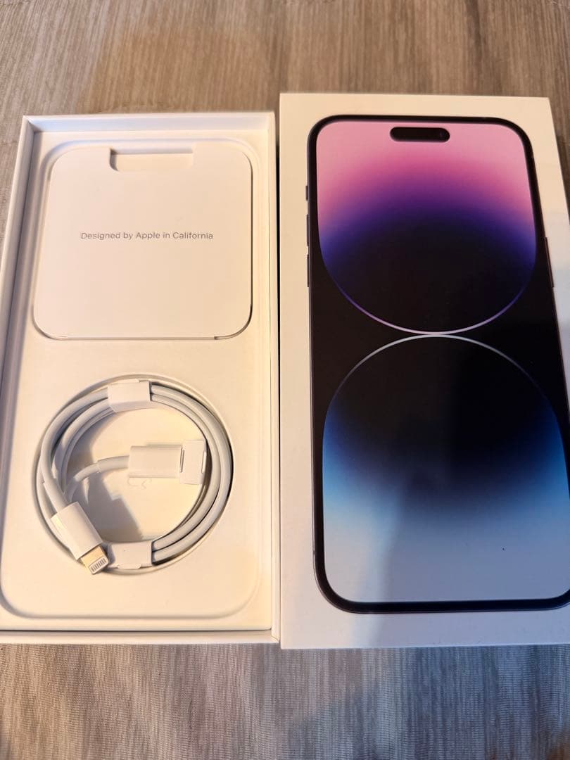 Apple iPhone 14 Pro Max ディープパープル　256g 本体