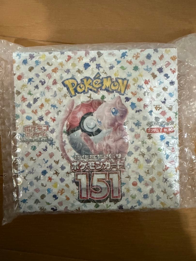 ポケモンカード151 1BOX 未開封 シュリンク付き