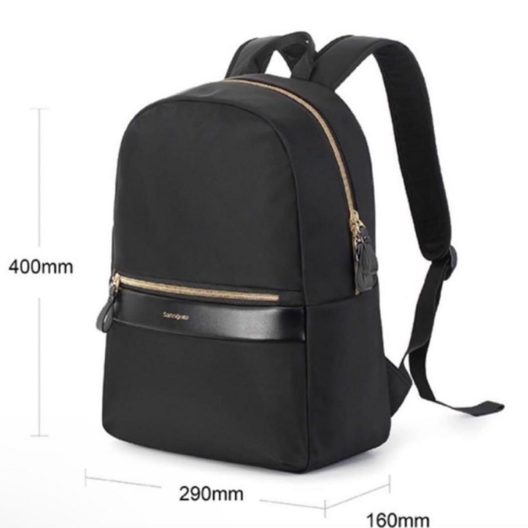 【新品】 Samsonite ナイロン バックパック リュック ブラック