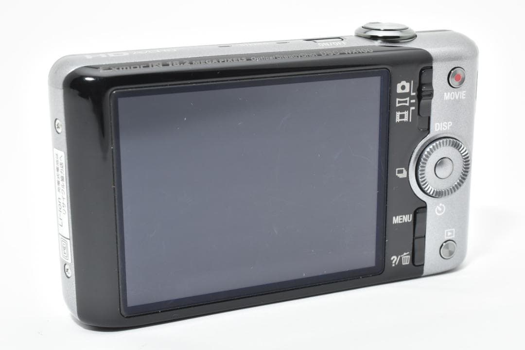 【美品】SONY Cyber-shot DSC-WX100 シルバー　動作確認済