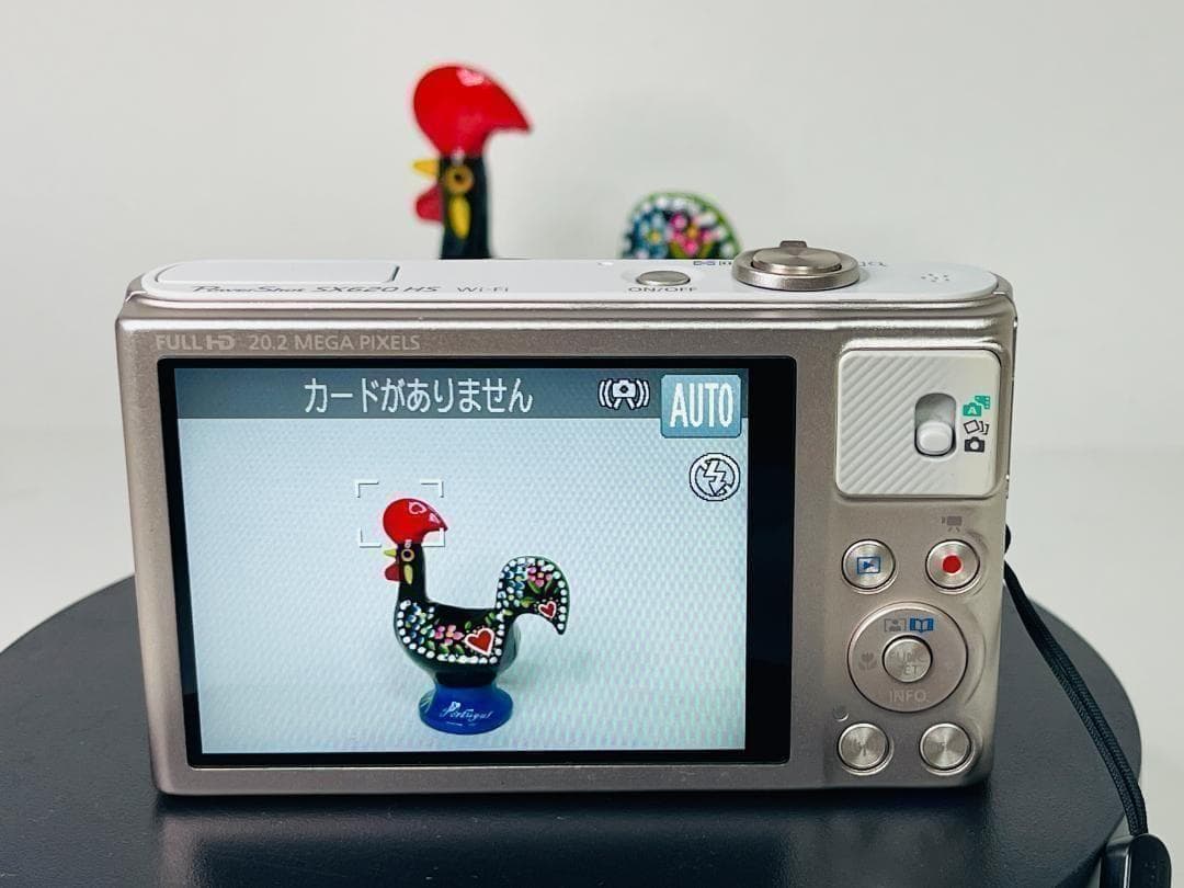 作例あり！Canon Power Shot SX620 HS ホワイト