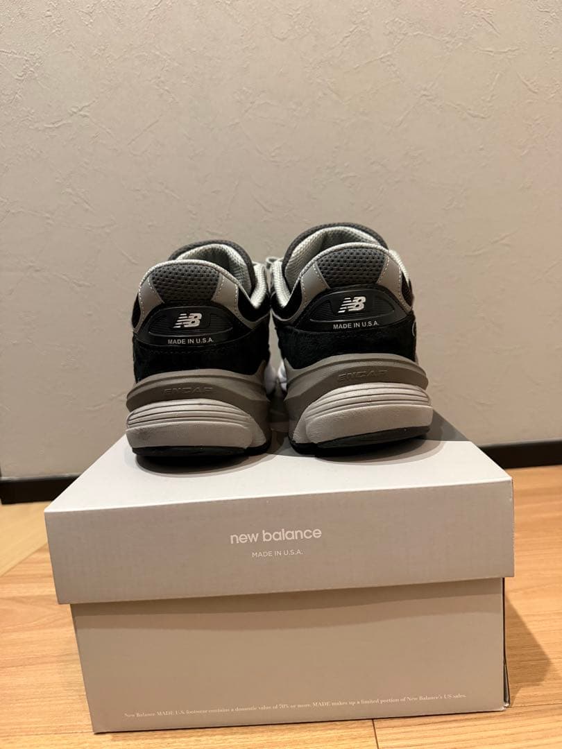 靴 new balance 990v6 / BLK Made in USA 27.5