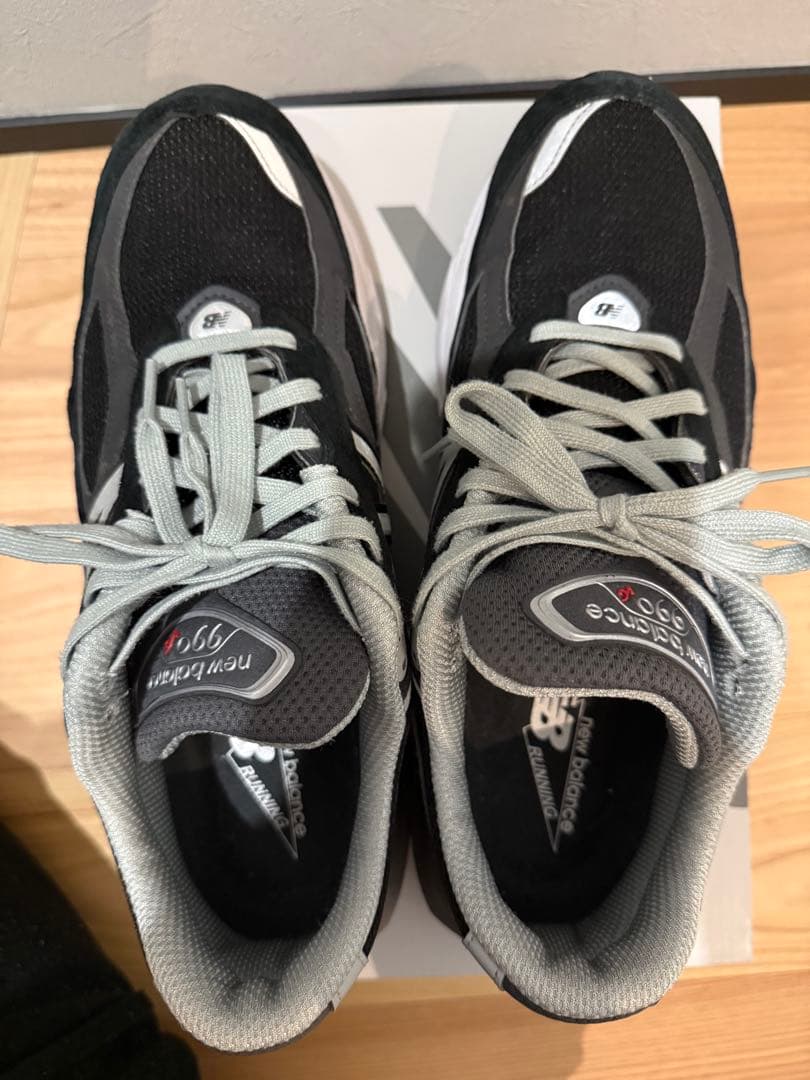 靴 new balance 990v6 / BLK Made in USA 27.5