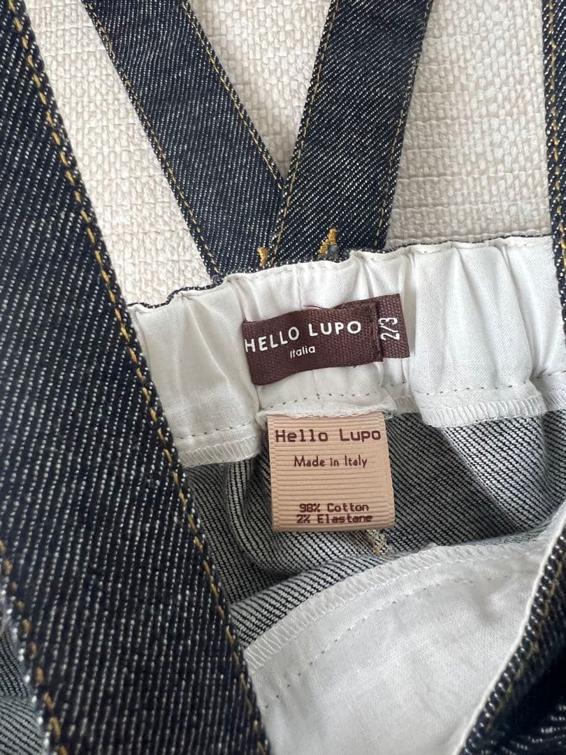 Hello Lupo デニムパンツ　2-3y