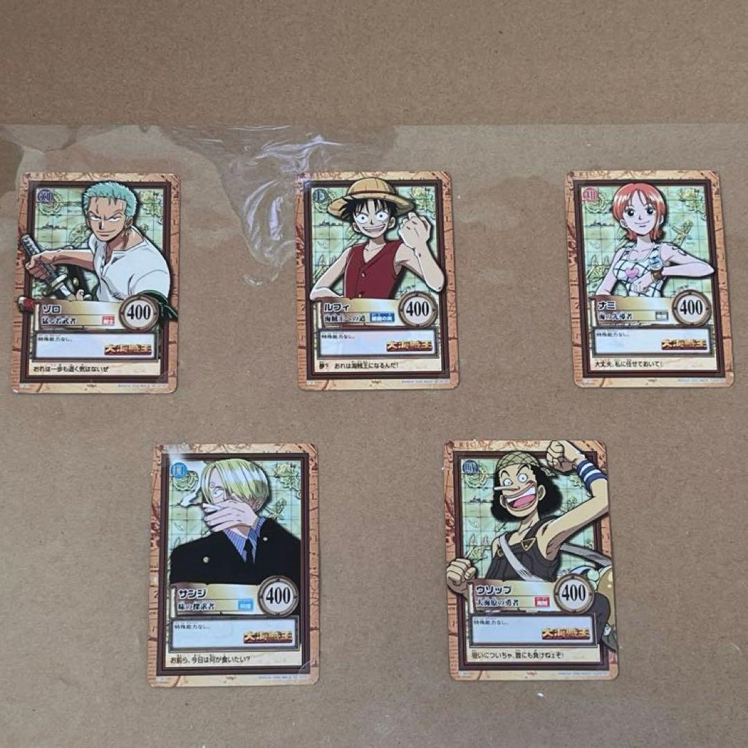 ONE PIECE ボードゲーム プロモ カードダス ５枚セット