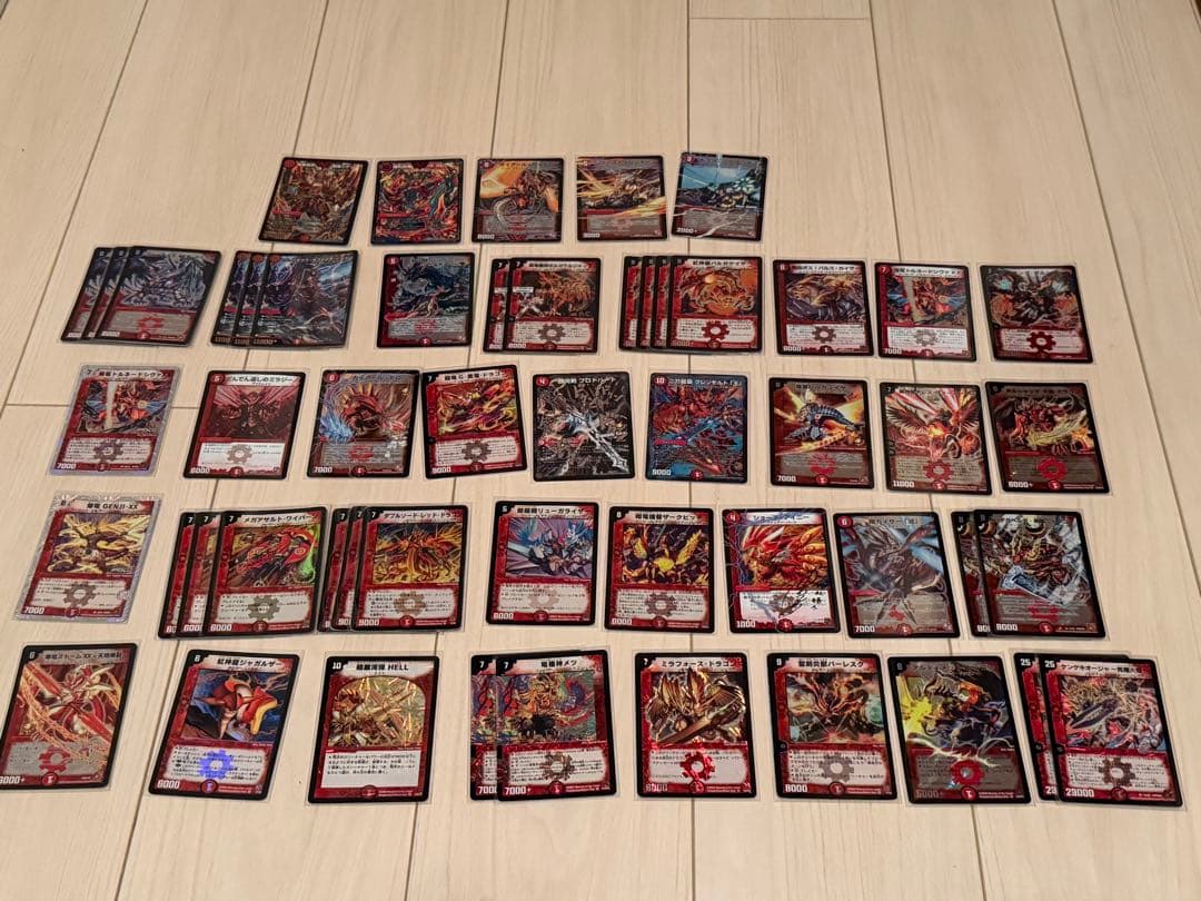 城*)様 デュエマ 引退品 まとめ売り 第1〜16弾 SRVRコンプ 数千枚（約