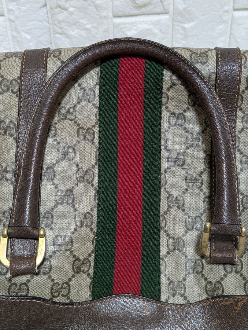 Gucci ボストンバッグ GGパターン