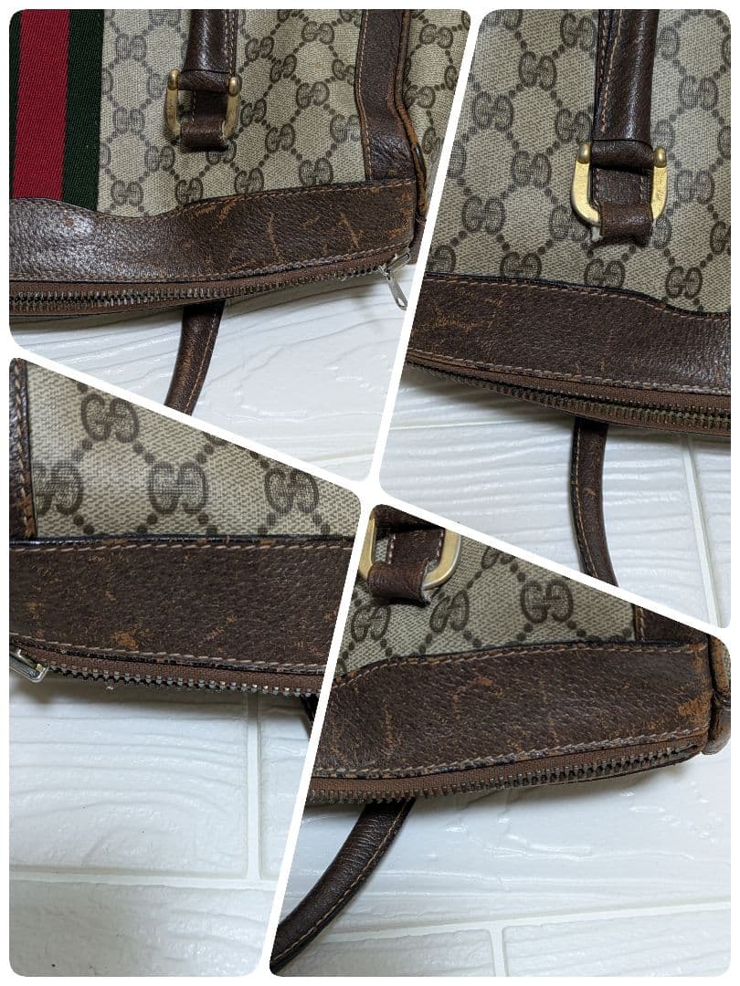 Gucci ボストンバッグ GGパターン