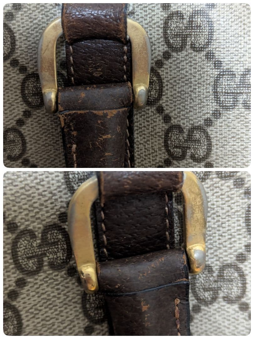 Gucci ボストンバッグ GGパターン