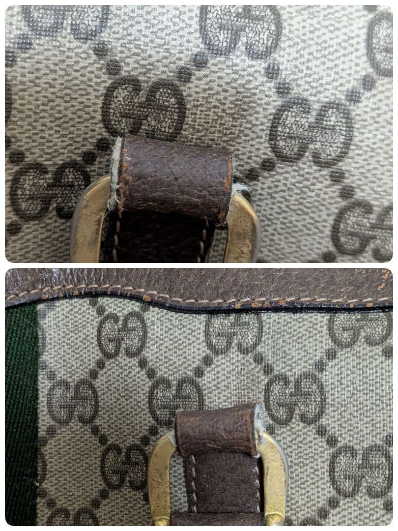 Gucci ボストンバッグ GGパターン