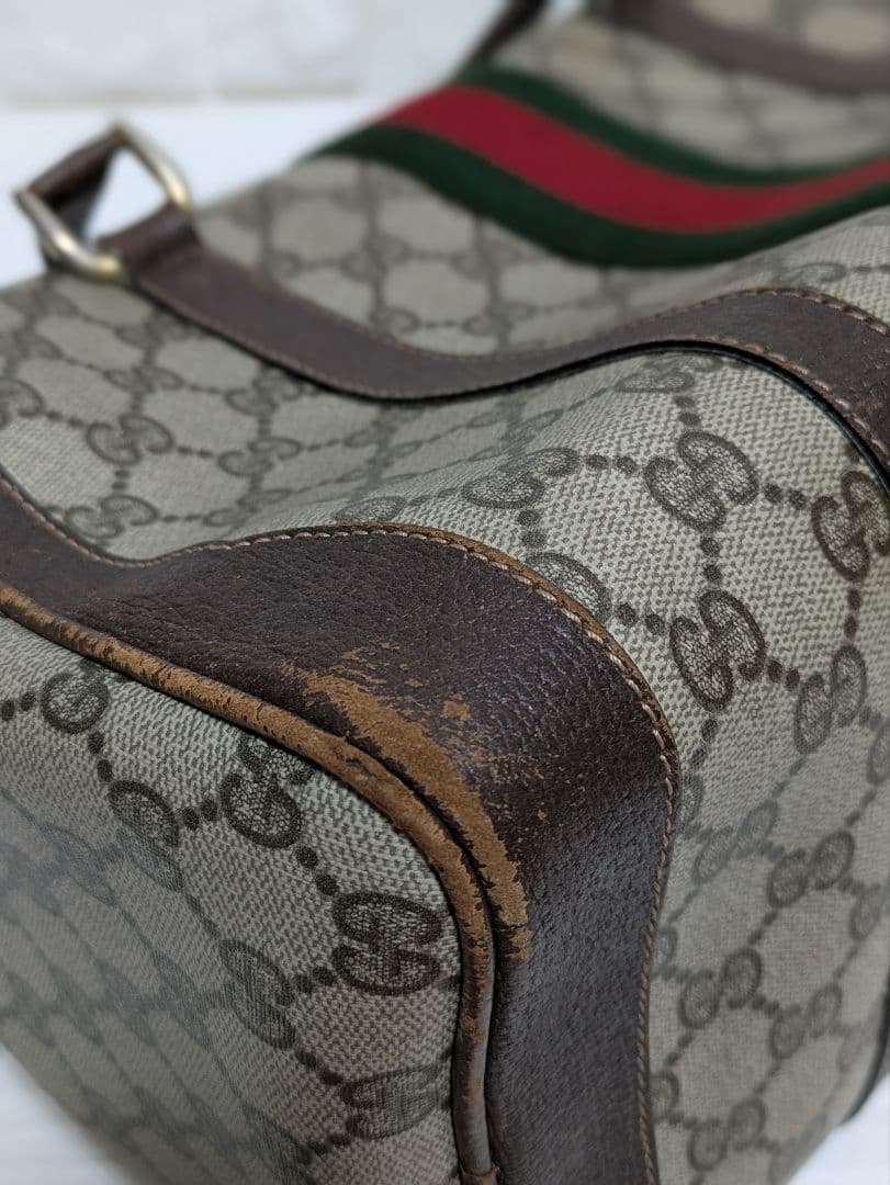 Gucci ボストンバッグ GGパターン