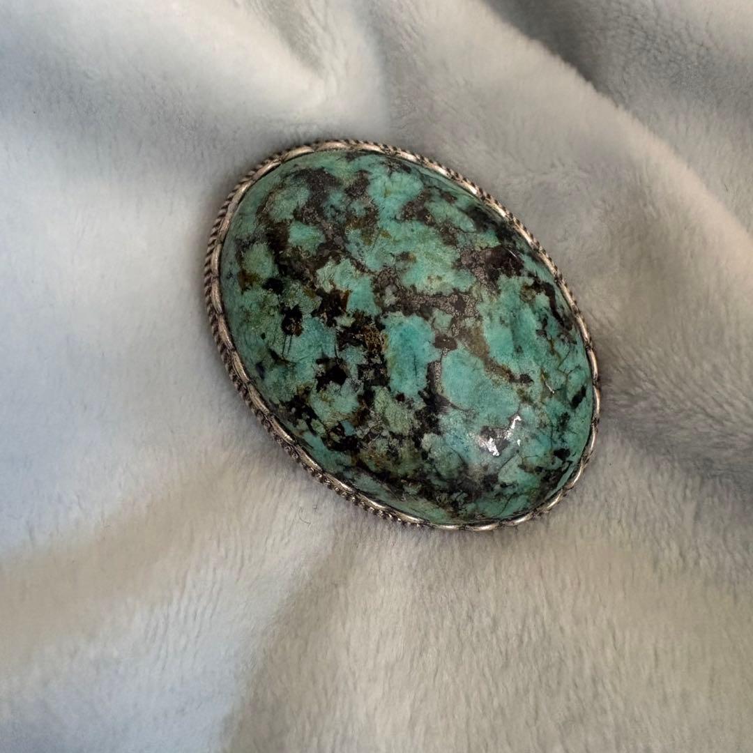 RRL ダブルアールエル　ターコイズ　スカーフリング バンダナスライダー