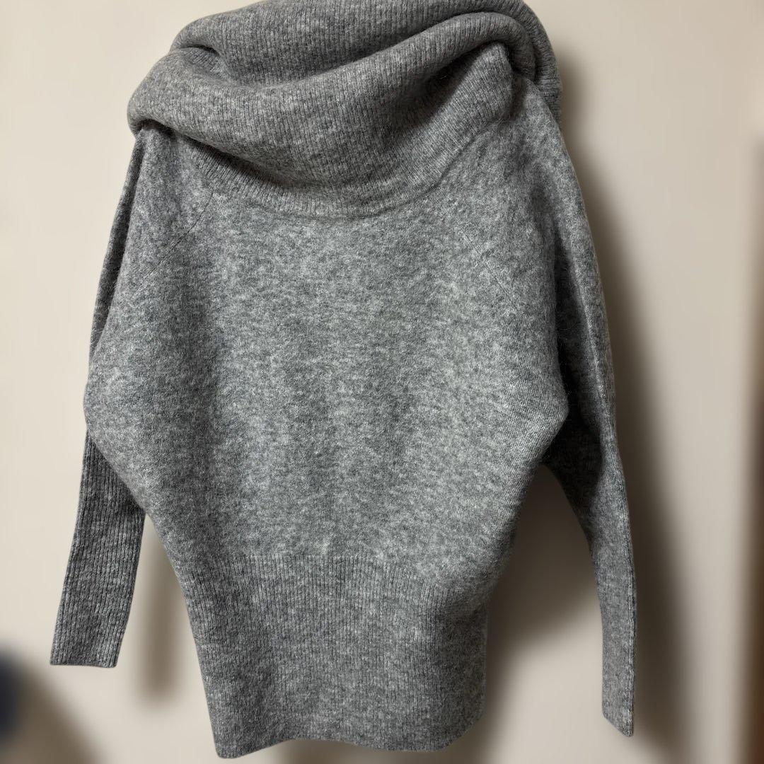 新品タグ付Acne Studios グレー ニットセーター 長袖