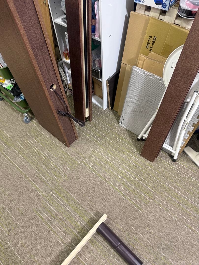 【洗浄消毒作業済】アイリス　セミダブルサイズ　ベッドフレーム