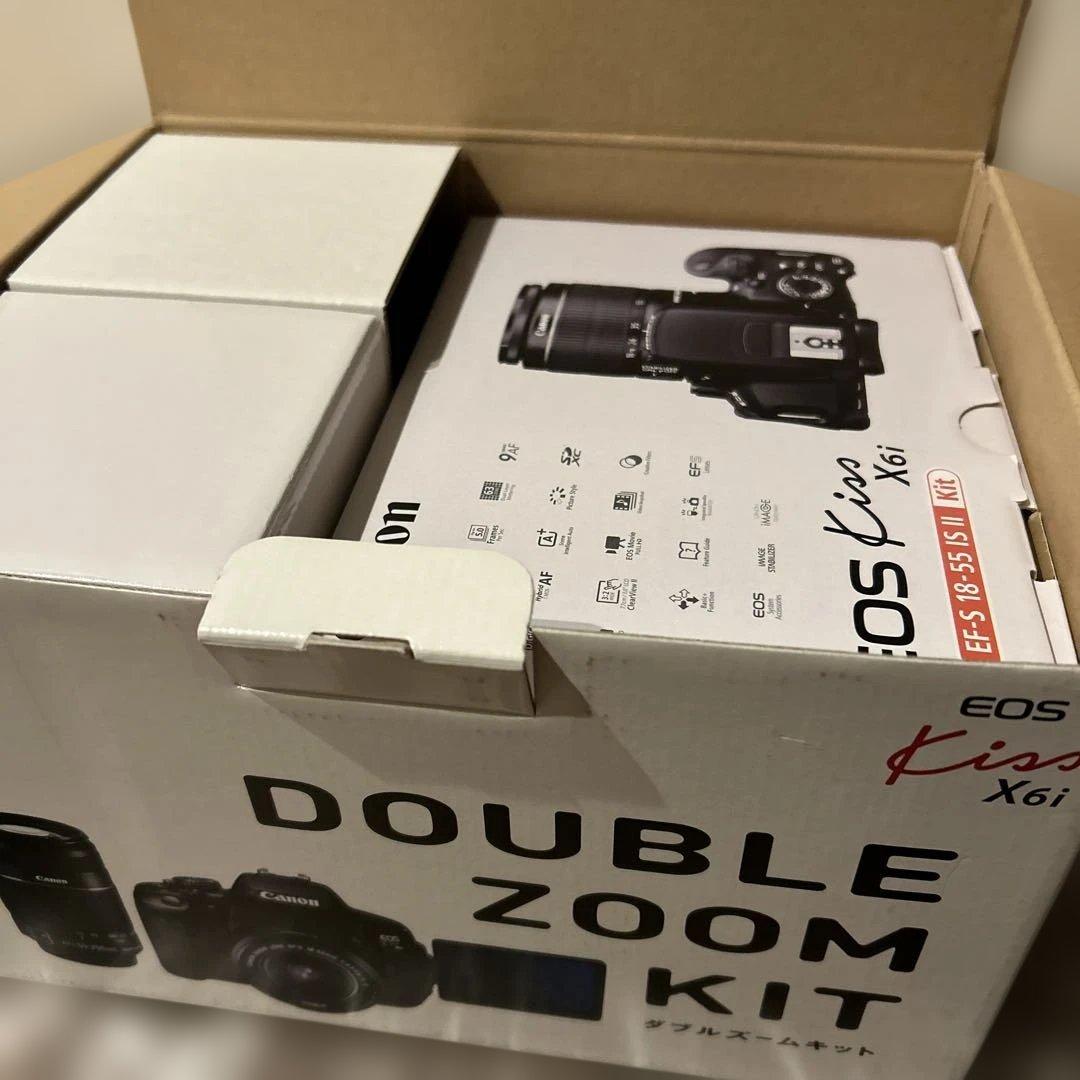 Canon EOS Kiss X6i ダブルズームキット