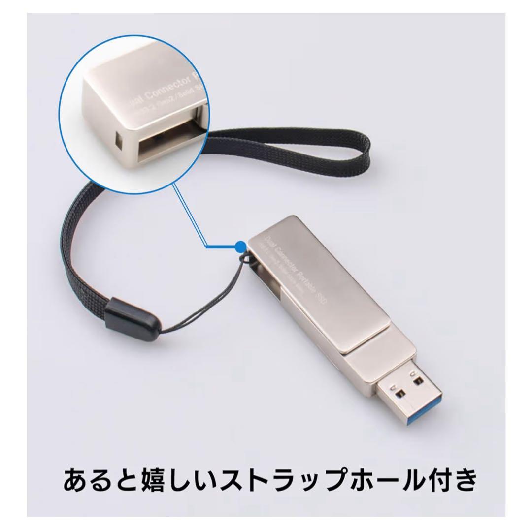 【送料無料】ロジテックダイレクト SSD 外付け 1TB iPhone 対応