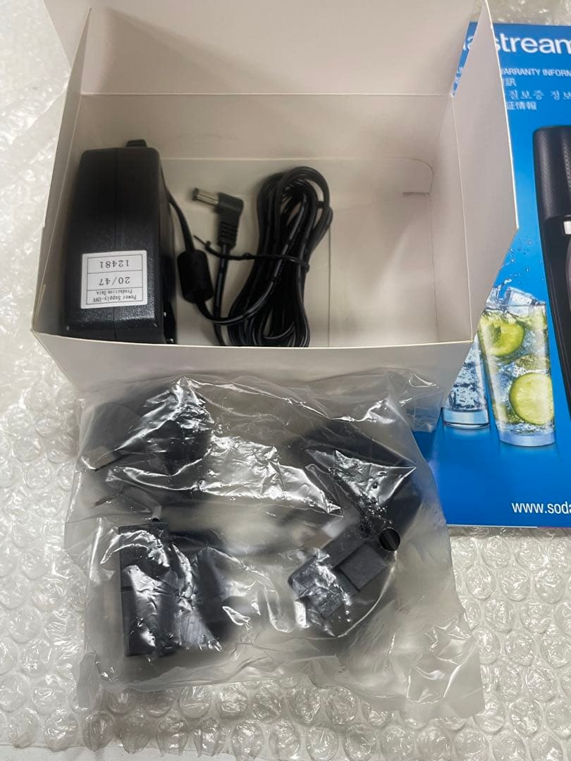 ソーダストリーム スピリットワンタッチ SSM1079 電動 ホワイト