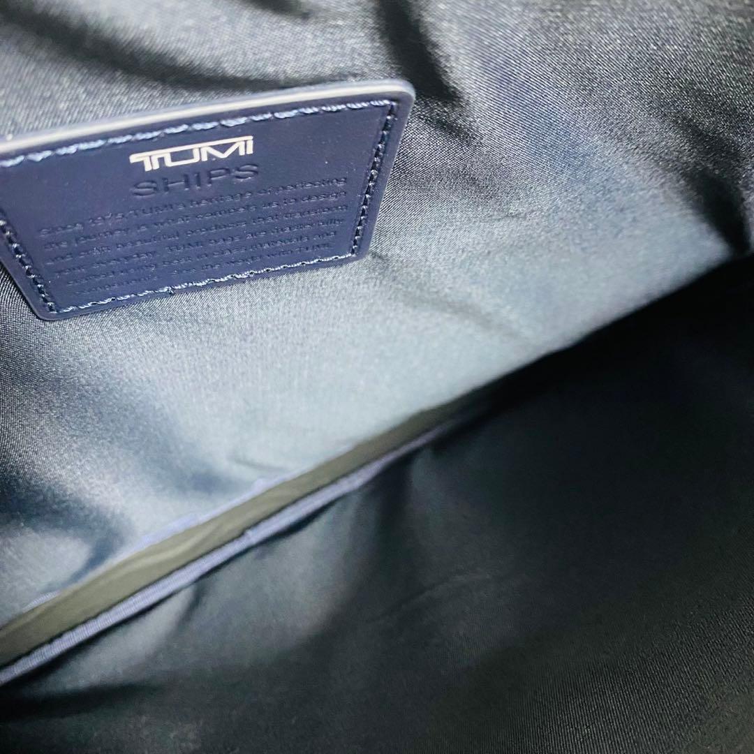未使用　TUMI トゥミPCケース　SHIPS シップス　クラッチバッグ