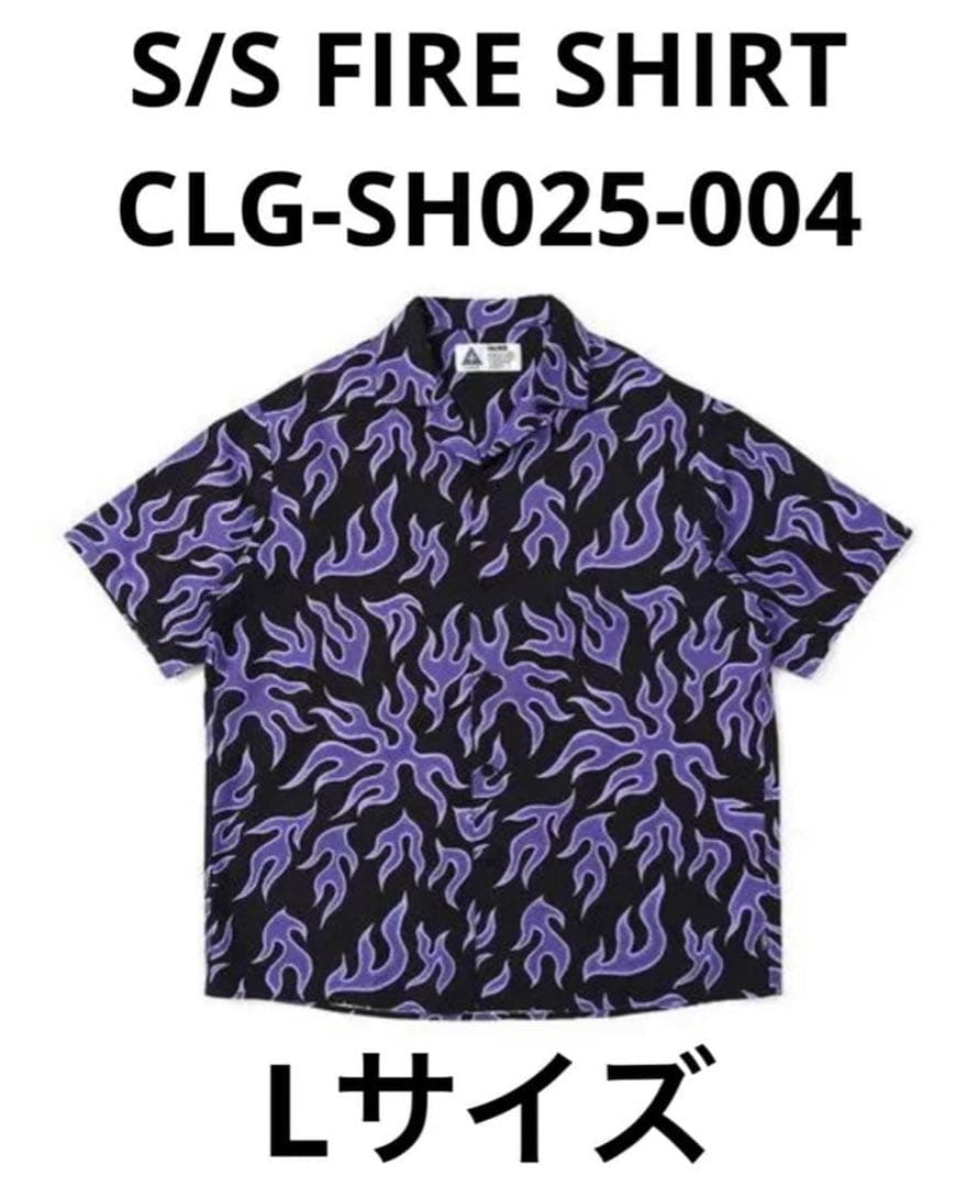 ゴ*ス様 Lサイズ S/S FIRE SHIRT チャレンジャー 半袖 ファイヤ